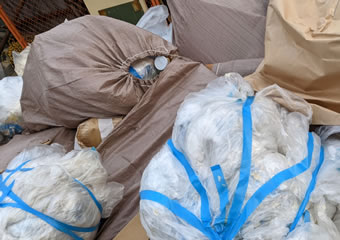 不動産管理物件の退去に伴う、ゴミや不用品の回収依頼