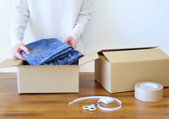 急な引越しが入ったので荷造りを手伝ってほしい