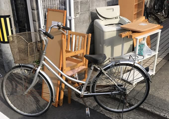 粗大ゴミの回収はお金がかかるので安くても引取ってほしい